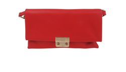 Clutch Solapa y Correa,Piel,Rojo,DB,4